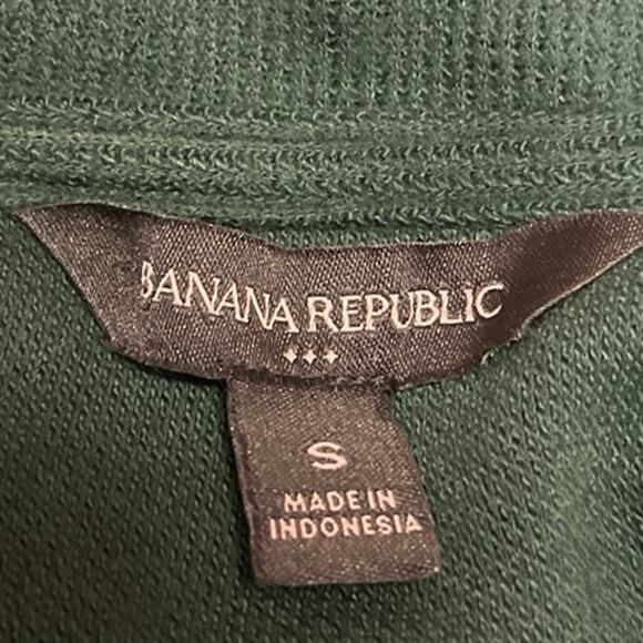 Banana Republic Blue Green Ribbed Turtleneck Long Sleeve Pullover Sweater Top S - Picture 3 of 4